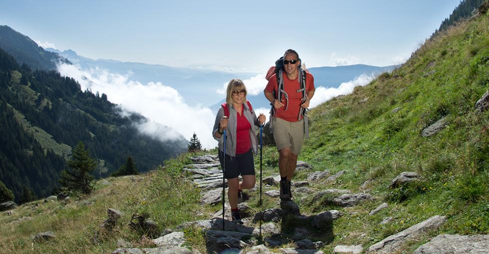 Wandern im Naturpark Texelgruppe