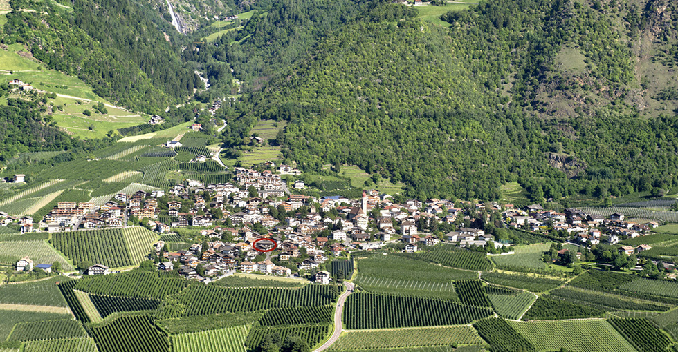 Anreise nach Partschins, Rabland, Töll mit der Vinschger Bahn